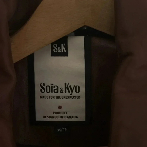 Soia & kyo leather xs jacket - Picture 3 of 10